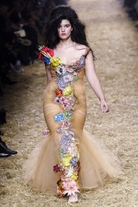 Crystal Renn runway Crystal Renn runway