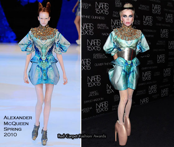 Daphne Guinness- party for NARS 15X15 in New York. Daphne Guinness