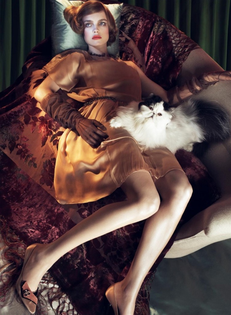 Ryto grožis  Steven Meisel akimis