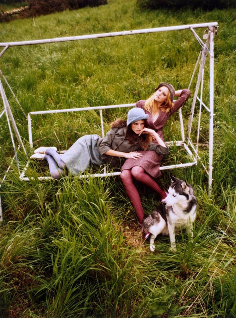 Caroline Trentini ir Jeisa Chiminazzo pagal Ellen von Unwerth