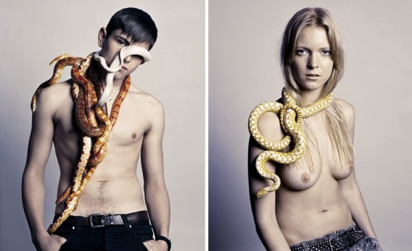 Renkantis tarp masažisčių: gyvatės