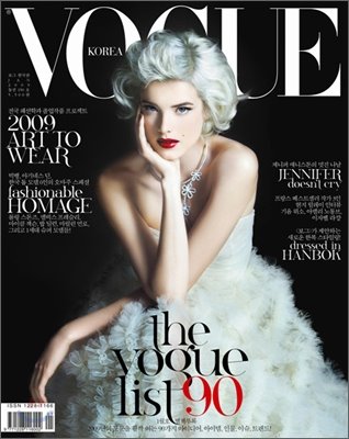 Vogue Korea Agyness Deyn