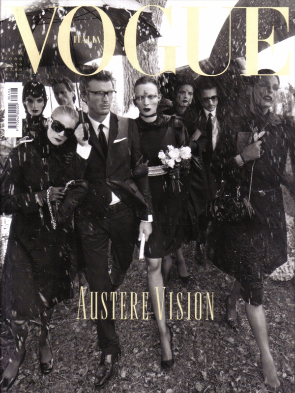 Vogue Italia Silent By Steven Meisel Cover