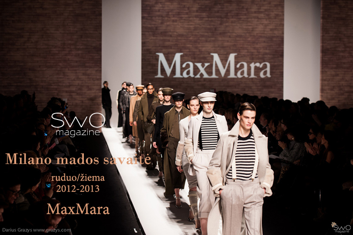 MaxMara ruduo/žiema 2012-2013