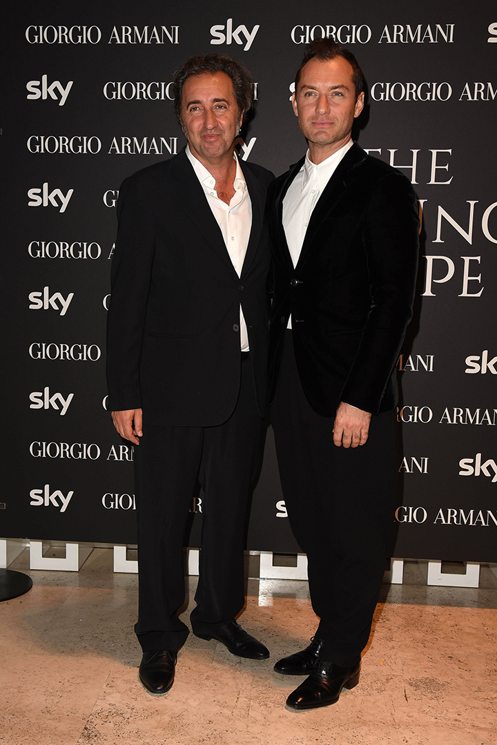 Paolo Sorrentino ir Jude Law