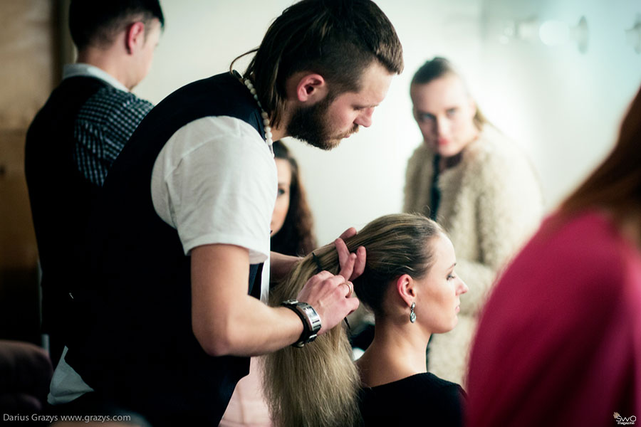 Agnė Kuzmickaitė FW 13/14. Backstage