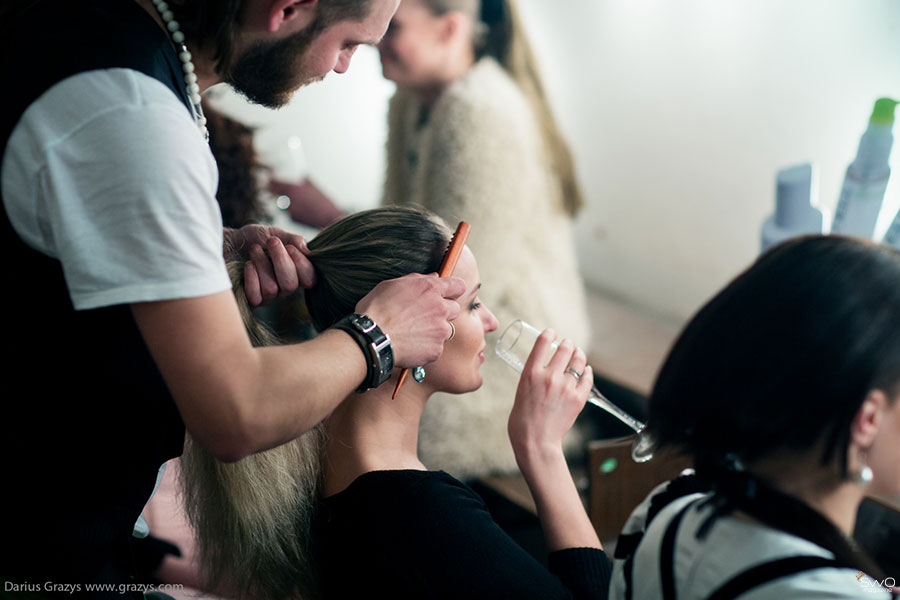 Agnė Kuzmickaitė FW 13/14. Backstage