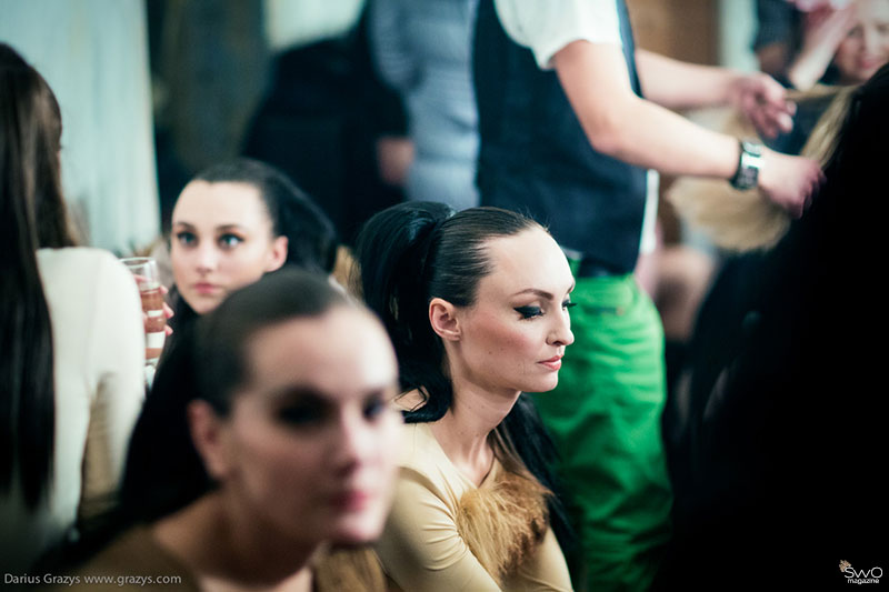 Agnė Kuzmickaitė FW 13/14. Backstage