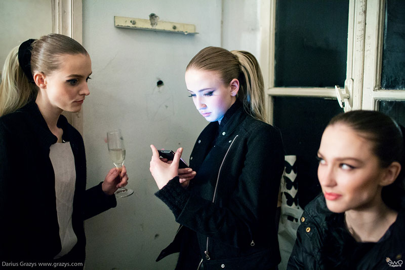 Agnė Kuzmickaitė FW 13/14. Backstage