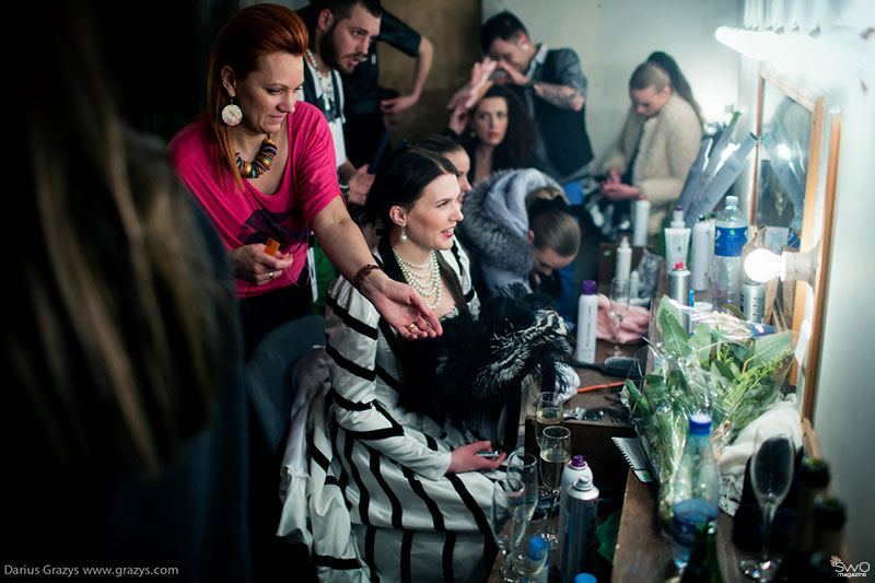 Agnė Kuzmickaitė FW 13/14. Backstage