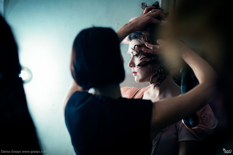 Agnė Kuzmickaitė FW 13/14. Backstage