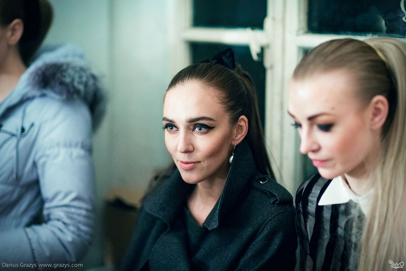 Agnė Kuzmickaitė FW 13/14. Backstage