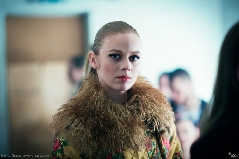 Agnė Kuzmickaitė FW 13/14. Backstage