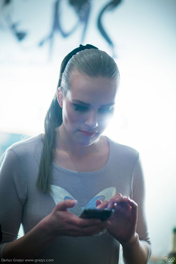 Agnė Kuzmickaitė FW 13/14. Backstage