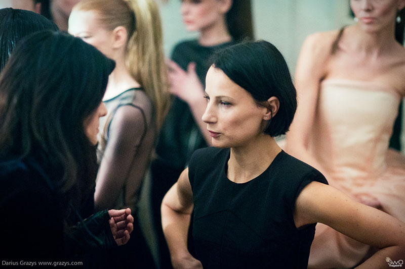 Agnė Kuzmickaitė FW 13/14. Backstage