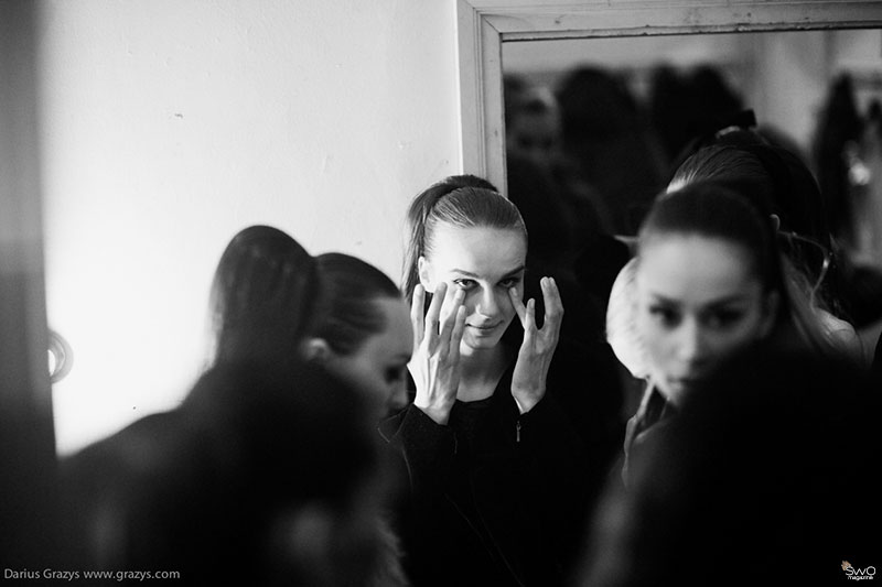 Agnė Kuzmickaitė FW 13/14. Backstage