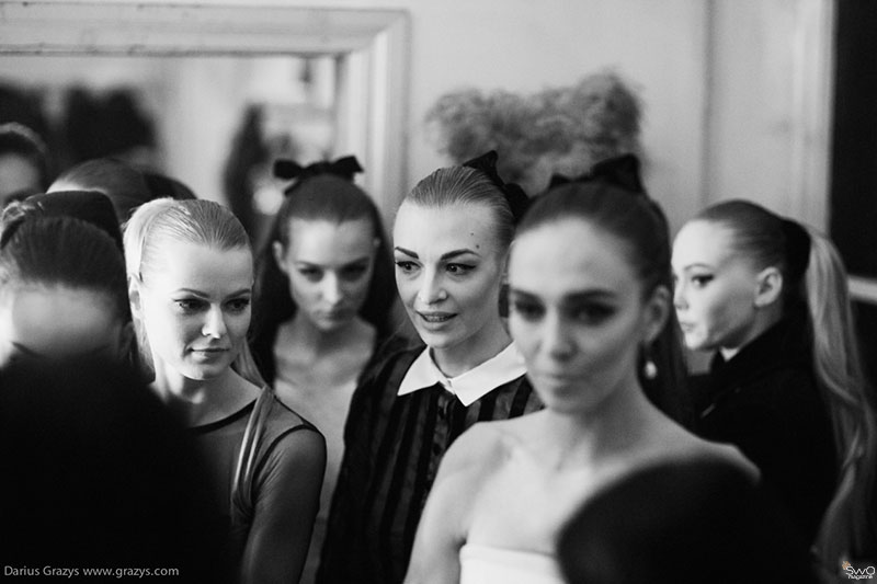 Agnė Kuzmickaitė FW 13/14. Backstage