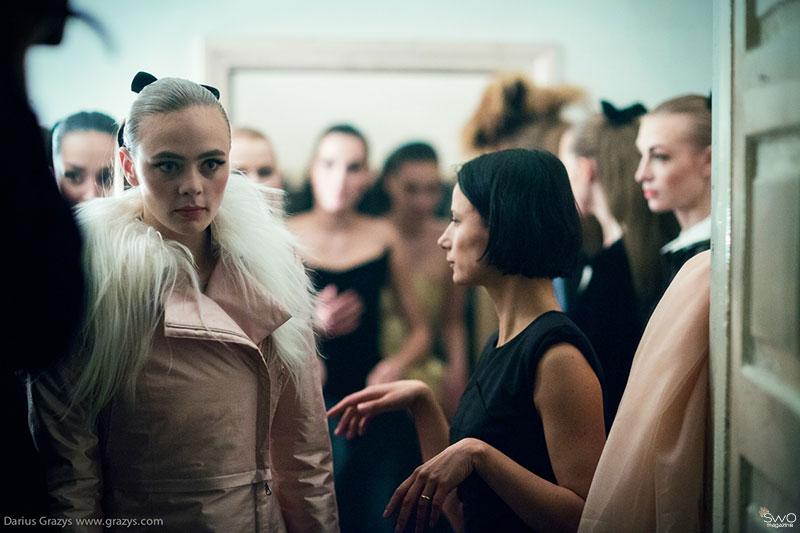 Agnė Kuzmickaitė FW 13/14. Backstage