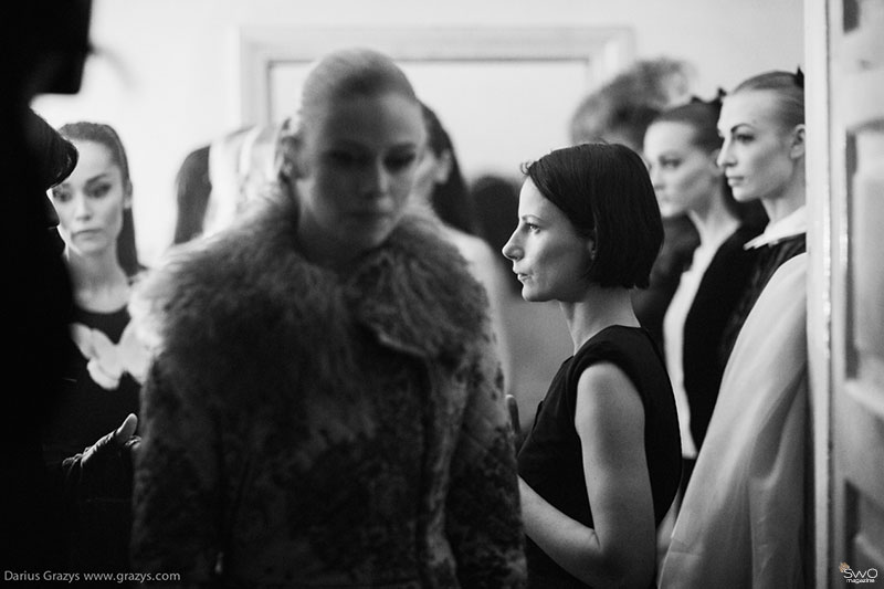 Agnė Kuzmickaitė FW 13/14. Backstage