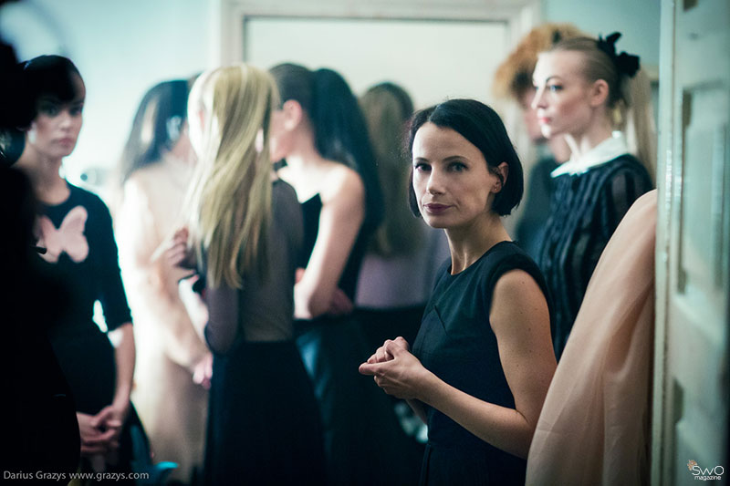 Agnė Kuzmickaitė FW 13/14. Backstage