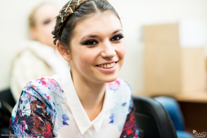 E.Rainys ir L.Larionova SS13. Backstage reportažas