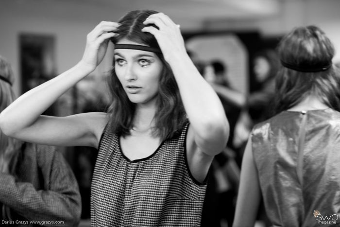 E.Rainys ir L.Larionova SS13. Backstage