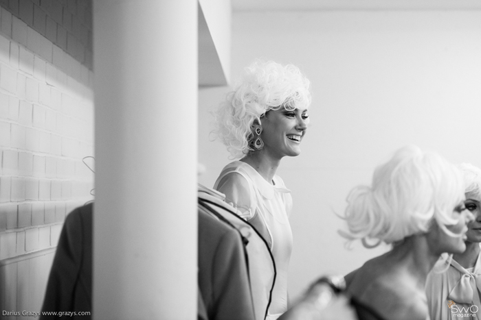 E.Rainys ir L.Larionova SS13. Backstage