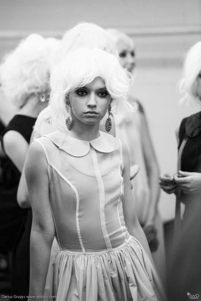 E.Rainys ir L.Larionova SS13. Backstage