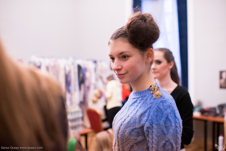 Viktorija Jakučinskaitė - backstage