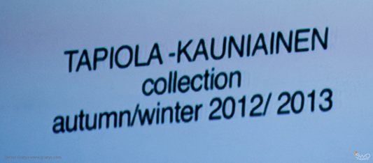 Ivana Helsinki by Paola Ivana Suhonen FW 12/13 (Suomija)