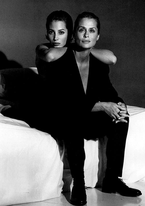 Christy Turlington, Lauren Hutton