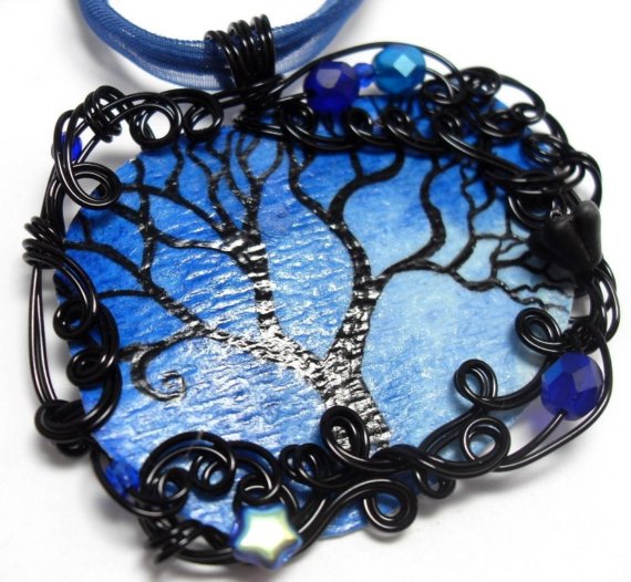 Twilight Forest Pendant No-16; Kaina: $45.00 USD