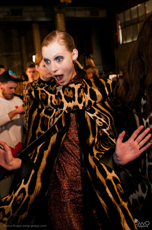 Roberto Cavalli f/w 2013- backstage