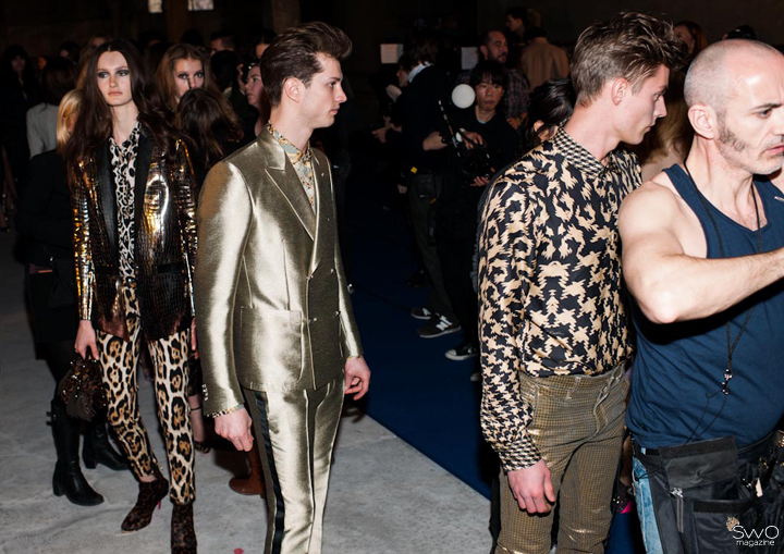 Roberto Cavalli f/w 2013- backstage