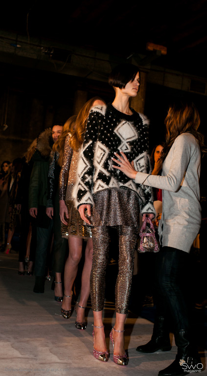 Roberto Cavalli f/w 2013- backstage