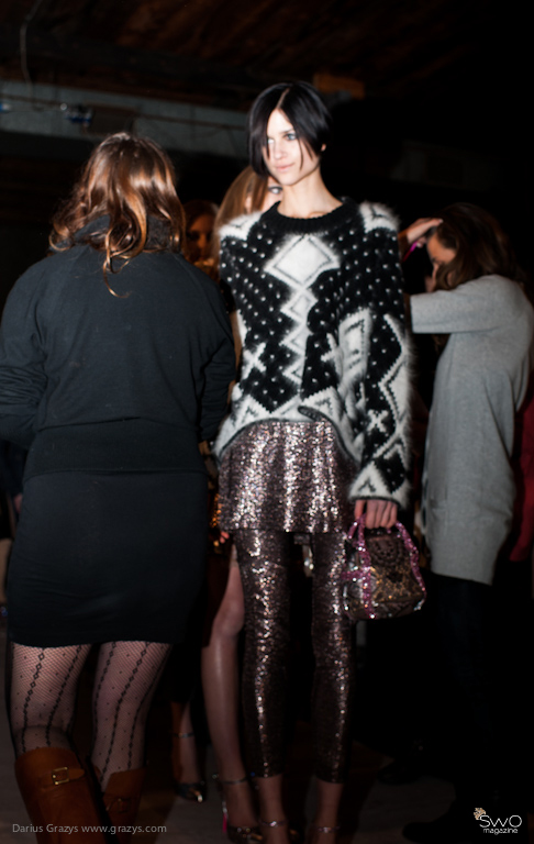 Roberto Cavalli f/w 2013- backstage