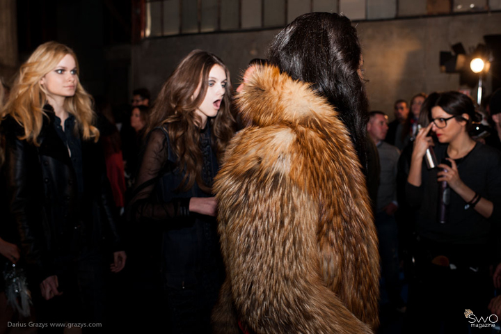 Roberto Cavalli f/w 2013- backstage