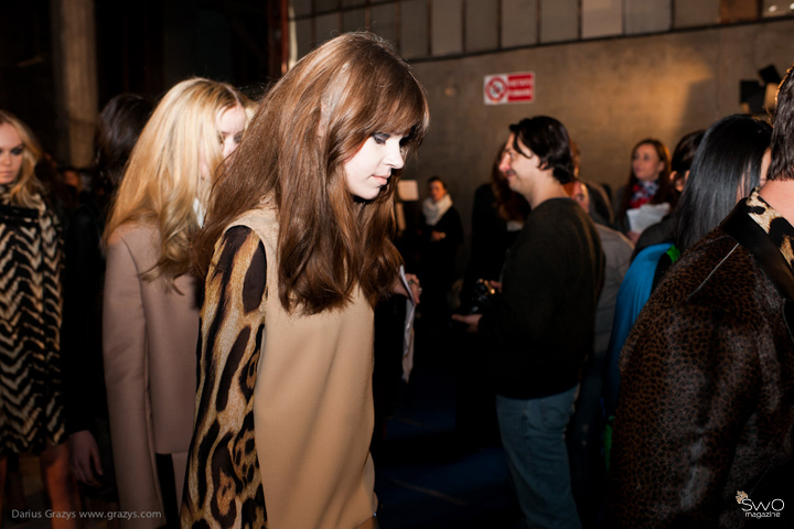 Roberto Cavalli f/w 2013- backstage