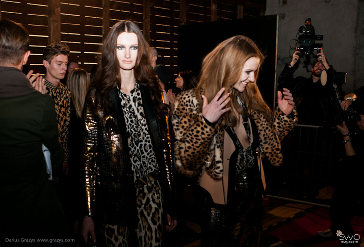 Roberto Cavalli f/w 2013- backstage