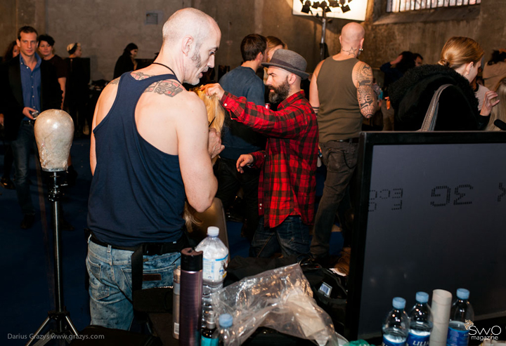 Roberto Cavalli f/w 2013- backstage