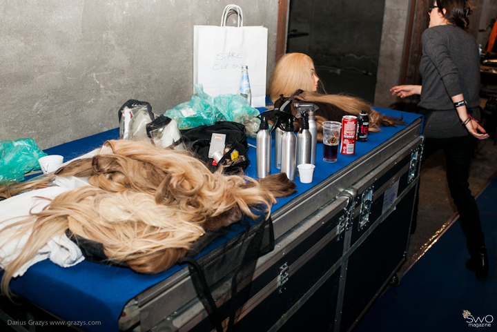 Roberto Cavalli f/w 2013- backstage