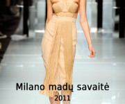 Versace vasara: SS 2011 kolekcija