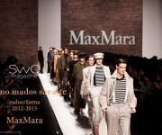 MaxMara ruduo/žiema 2012-2013