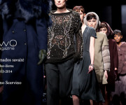 Ermanno Scervino FW 13/14 kolekcijos finalas. Milano mados savaitė