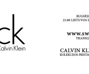 Tiesioginė Calvin Klein kolekcijos transliacija. SS 14
