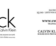 Tiesioginė Calvin Klein FW 14/15 kolekcijos transliacija!