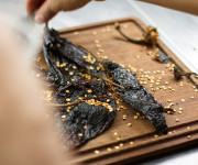 Čiop Čiop su čili prieskoniu