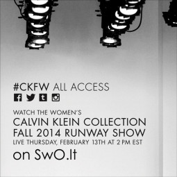Tiesioginė Calvin Klein Collection FW 14/15 kolekcijos transliacija!