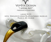 Marius Vepšta: „I speak art“