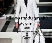 Gucci pavasaris/vasara 2010. Vyrams